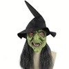 Fancy Dress, Costume Classic Green Witch Mask