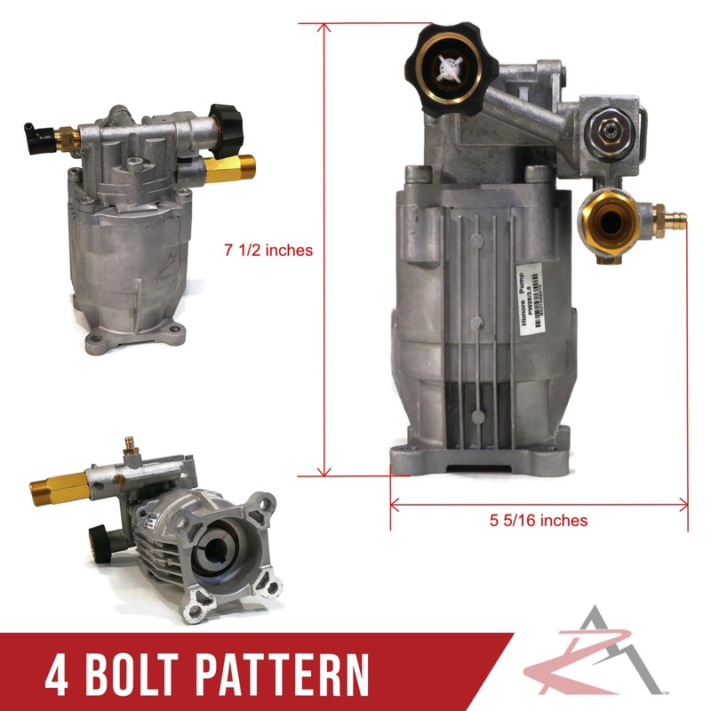 Homelite Universal POWER PRESSURE WASHER WATER PUMP 3100 psi 2.5