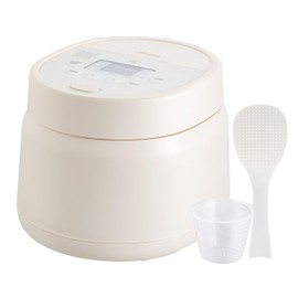 IRIS USA Electric Rice Cooker 3-Cup Uncooked/6-Cup Cooked, Kitchen Appliance with Recipe Presets, Slow Cooker, Steamer, Hot Pot, and Warming Function, Compact & Portable for Healthy Meal Prep