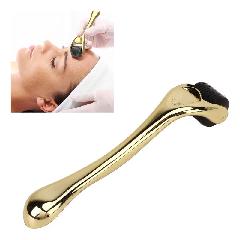 Dermaroller Barba 0,5 Mm Facial Cabello O Rodillo Para Barba