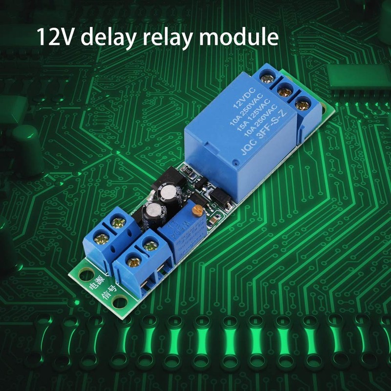 Timer Relay Module 1PCS DC12V Adjustable Signal 0 to 25