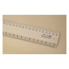 Auhagen 99005 TT Scale Ruler
