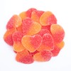 Candy Retailer Gummy Peach Hearts 1 Lb Bag