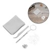 Ipetboom Complete Eyeglass Repair Kit Includes Nose Pads Screwdriver Tweezers