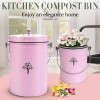 ARC Countertop Compost Bin Kitchen,Odor Resistant Indoor Compost Bin with