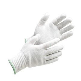 Midori Anzen Cut Resistant Gloves, For Work, Elastic Fit, Inner Cut Guard, W102, Thin, White, M, Pack of 1 Pair