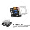Gatuida Box 6 Ways Car Fuse Car with LED Warning