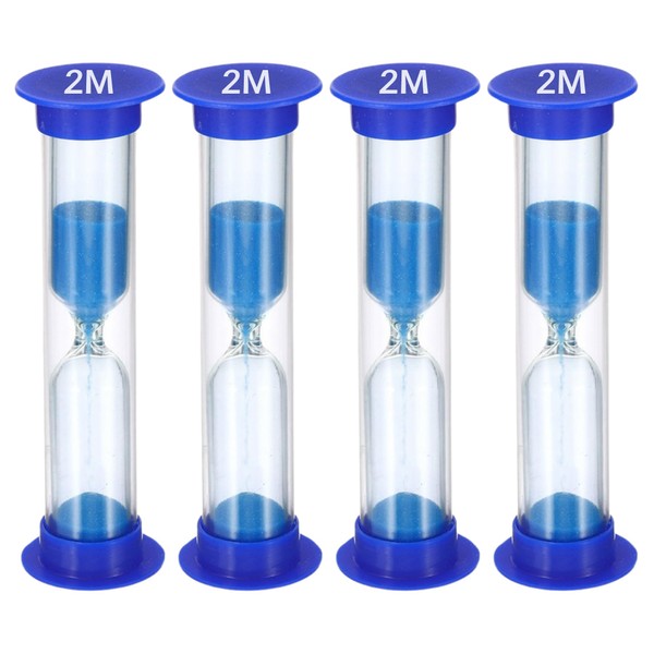 TeacherFav Sand Timer for Kids - 2 Minute Set of