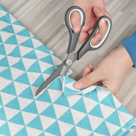 KUONIIY Scissors Ultra Sharp Titanium Blades Soft Comfort-Grip Handles Multi-Purpose Scissors Set of 5