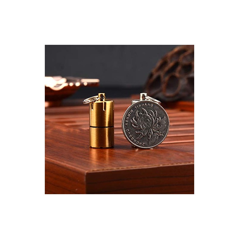 The World's Smallest Kerosene Lighter! Height 2.5cm/ 1.3cm Capsule Lighter