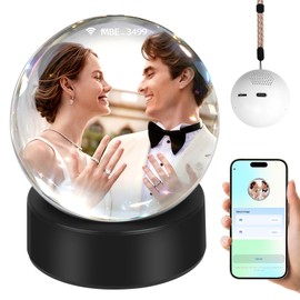 Memory Sphere Ball–Wi-Fi Crystal Video Orb for Photos & Videos