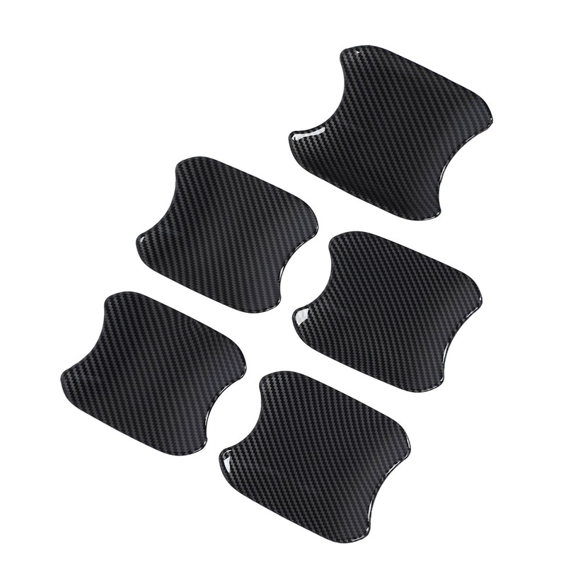 5PCS Car Exterior Door Handle Bowl Cover Protective Sticker Scratch