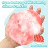 GEENOA Upgrade Silicone Bath Glove 2PCS, 360° Anti-Slip & Enlarged