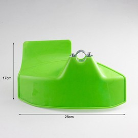 Fenteer Universal Brush Cutter Guard, Grass Trimmer Blade Proctecter Cover Replacement Guard Garden Tool, Green