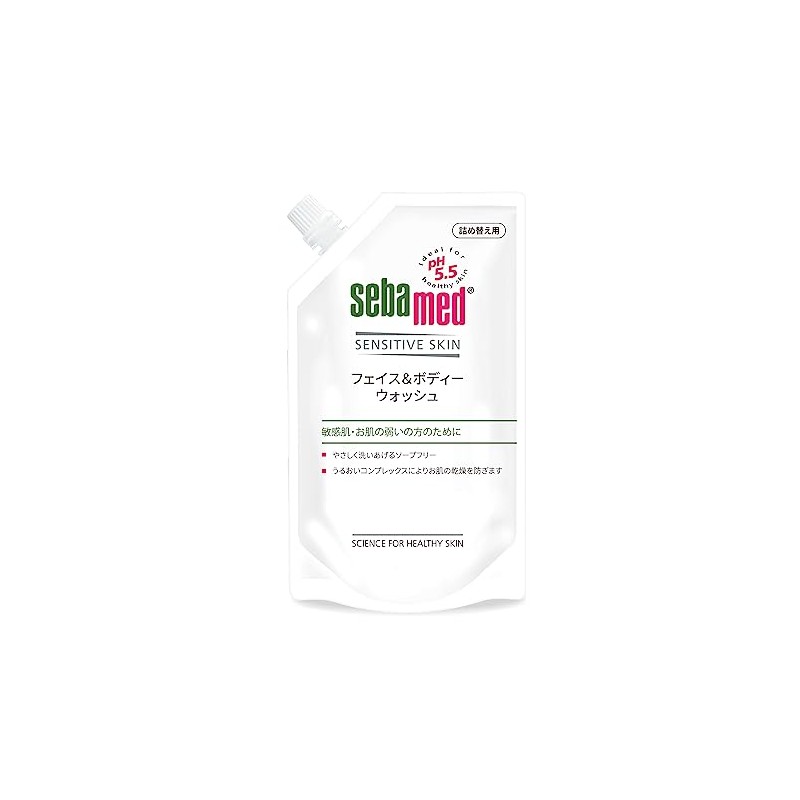 seba med sebamed (セバメド) Face & Body Wash Refill 600ml