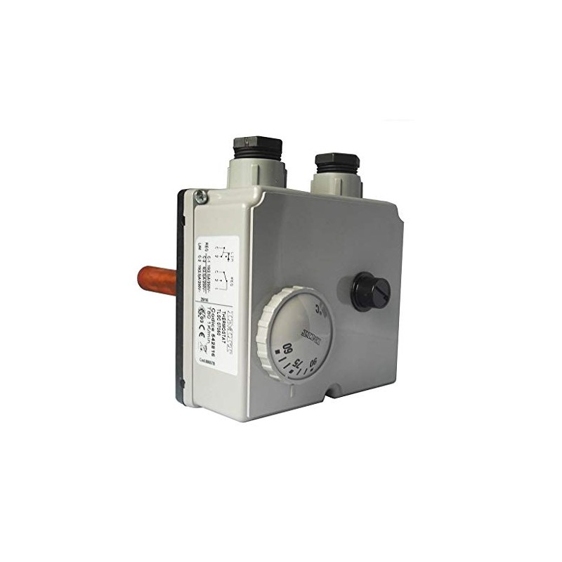 IMIT Euroflame DSBH Dual Thermostat TLSC, 542816 - Red Wi-Fi