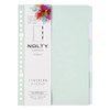 NTK1222 NOLTY Notebook, Kukuru A5 Index Sheet, Green