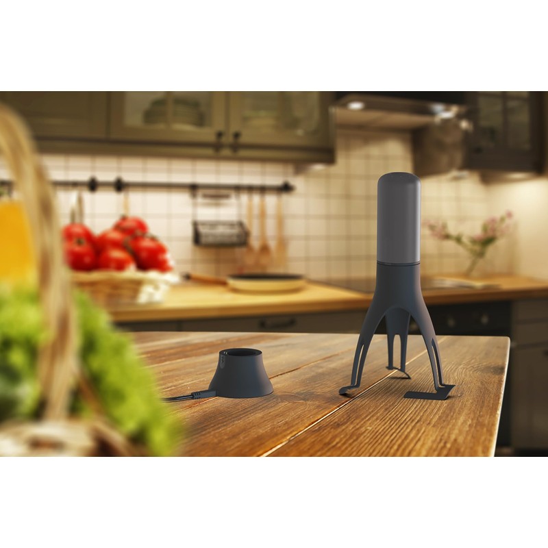 Uutensil Stirr+Timer Unique USB Rechargeable Automaitc Pan Stirrer with Timer