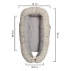 Baby Inc Cama Portátil Para Bebe Colecho Baby Inc Gris