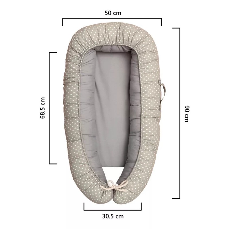 Baby Inc Cama Portátil Para Bebe Colecho Baby Inc Gris