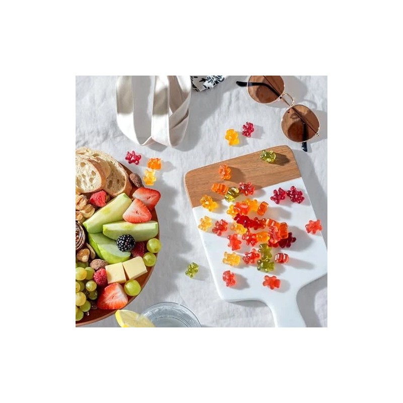 Black Forest Gummy Bears Soft Juicy Fruit Snacks 80oz 6