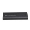 M.2 NVME SSD Hard Drive Enclosure Professional 10Gbps Plug and