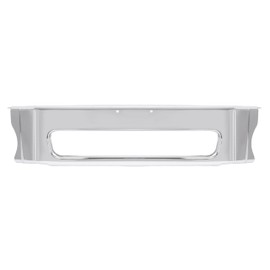 HECASA Front Center Bumper Compatible with 2003-2021 Freightliner M2 106 112 Replacement for A2126683005 Steel Chrome Silvery
