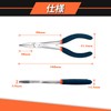 SPEEDWOX Flat Pliers, Flat Pincers, Long Reach, Ideal for Narrow