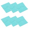 PATIKIL 4x4 Inch Jewelry Pouch, 6 Pcs Soft Velvet Pouches