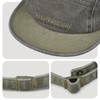 CLAPE Baseball Cap with Short Peak, Cotton, 5 Panel Baseball