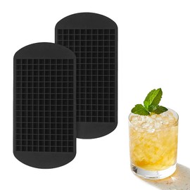 COQUO - Set 2 Piezas - Charolas para Hielo - Hielo ideal para Tragos Elegantes, llamativos y Atractivos - Charolas de Hielo Perfectas par Cualquier Ocasión y tipo de Bebida - Ice Trays