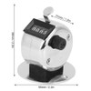 Metal Hand Counter 4 Digit Counter Manual Mechanical Counter Clicker