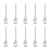 sourcing map 10pcs 16G Stainless Steel Dispensing Needles 1" Glue