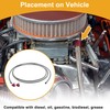X AUTOHAUX an-4 Fuel Line Kit 12ft Vacuum Hose Automotive