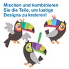 Baker Ross FN172 Toucan Mix & Match Decoration Kits -