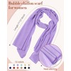 Wesiti 12 Pcs Women Chiffon Silk Scarf Shawl Wrap Soft