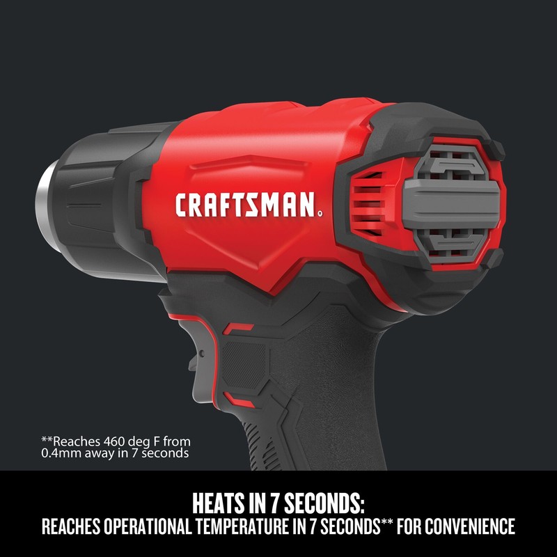 Craftsman 20V MAX Heat Gun, Tool Only (CMCE530B)