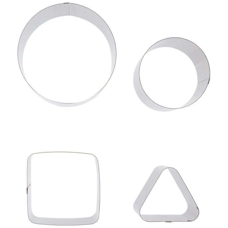 Tescoma 4-Piece Food Shaping Moulds Chef