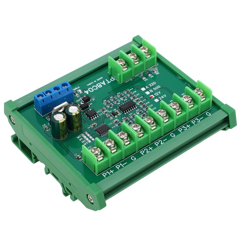 Temperature Sensor Module Resistance Collection PT100 RTD RS485 with Guide