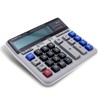 Large Computer Electronic Calculator Counter Solar Battery Power 12 Digit