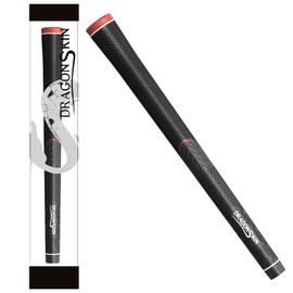 DragonSkinGrip ゴルフグリップ 【2109個の凹凸で飛距離UP! 】 メンズ レディース アイアン ドライバー 滑り止め オリジナルタイプ 硬さ:硬め 口径:60 バックライン有 【特許技術のグリップ】