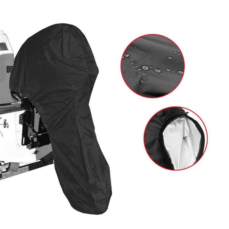 ZONADAH Copertura completa del motore fuoribordo, resistente alla luce e