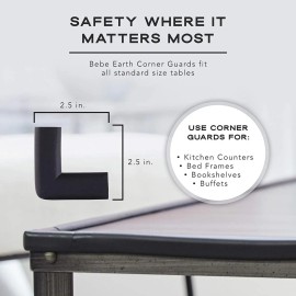 Bebe Earth - Juego De Protectores De Esquinas Y Bordes A Pru