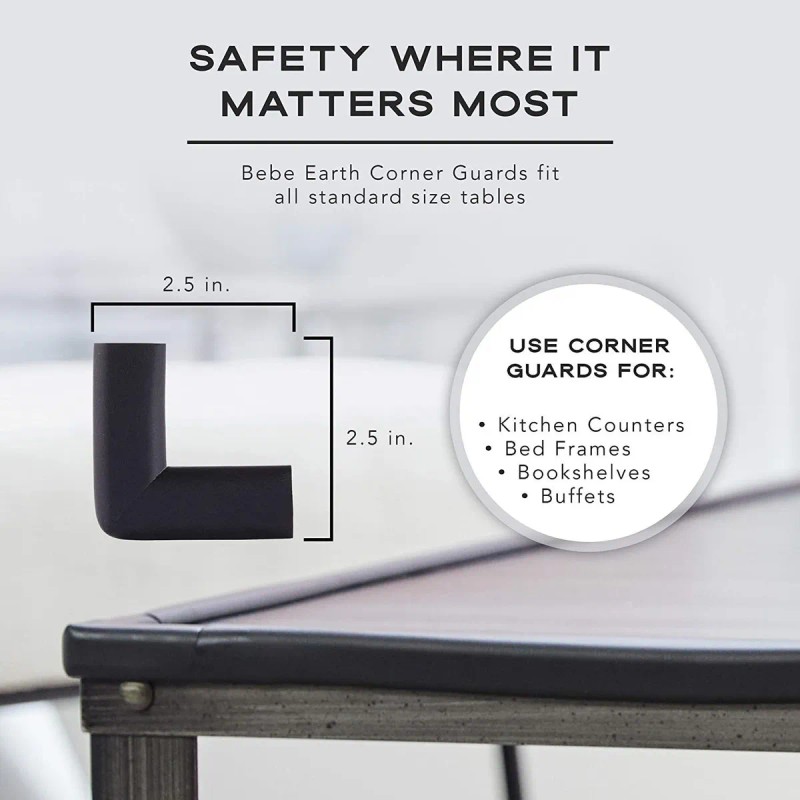 Bebe Earth - Juego De Protectores De Esquinas Y Bordes