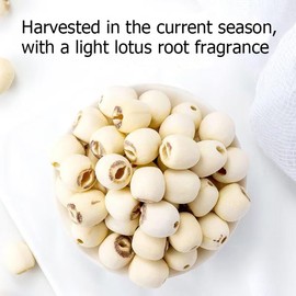 Dried white lotus seed 10.58 oz Hollow dried lotus seed 300g