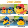 wonuu Car Dashboard Decorations Rubber Ducks, Construction Builder Rubber Ducky