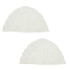 HAND ® 2 Pairs Shoulder Pads - Large Mens White