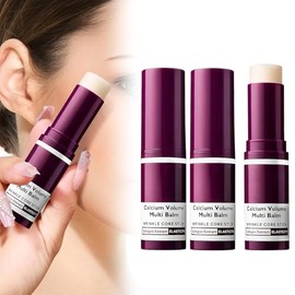 3 piezas Bálsamo Multifunción de Calcio y Colágeno  Barra De Cuidado De Ojos  Bálsamo Anti-Arrugas e Hidratante para Contorno de Ojos, Cuello y...    