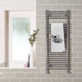 DIBOR Funny Astronaut Sitting in Space Kitchen Towels Dish Towels Dishcloth,Outer Space Universe Fantasy Galaxy Boy Absorbent Drying Cloth Hand Towels Tea Towels for Bathroom Kitchen,Boys Kids Gifts