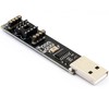 Tiny AVR Programmer Black and 2pcs ATTINY85-20PU Chips